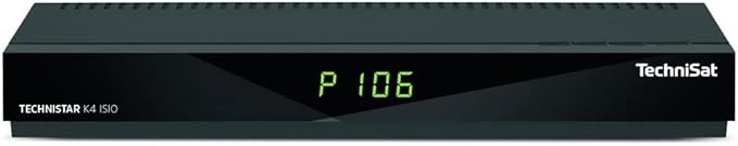 TechniSat Digital GmbH TechniSat TECHNISTAR K4 ISIO Kabel-Receiver mit Vierfach-Tuner, HbbTV, IPTV, PVR-Aufnahme, WLAN optional, schwarz