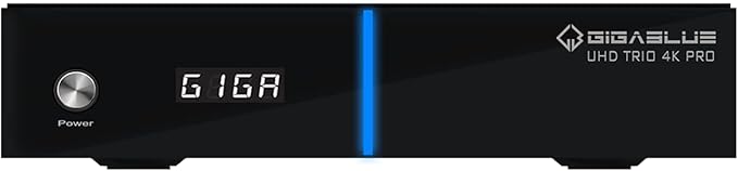 Nein Auslaufartikel (Produktion durch GigaBlue UHD Trio 4K PRO Triple Tuner DVB-S2X/C/T2, WLAN 1200Mbps, Bluetooth-Fernbedienung