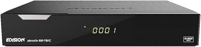 Edision Argus Piccollo 3in1 Plus CI HD Triple Receiver DVB-S2/C/T2 mit Mediaplayer & CI-Steckplatz