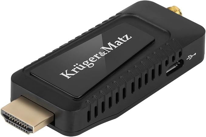 Kruger & Matz KM9999 Mini Tuner DVB-T2 H.265 HEVC Triple Tuner